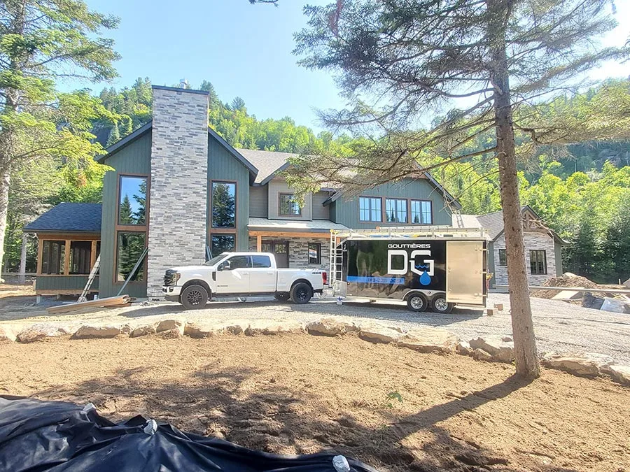 Gutter installation by Gouttières Pro Action — Terrebonne and surrounding area